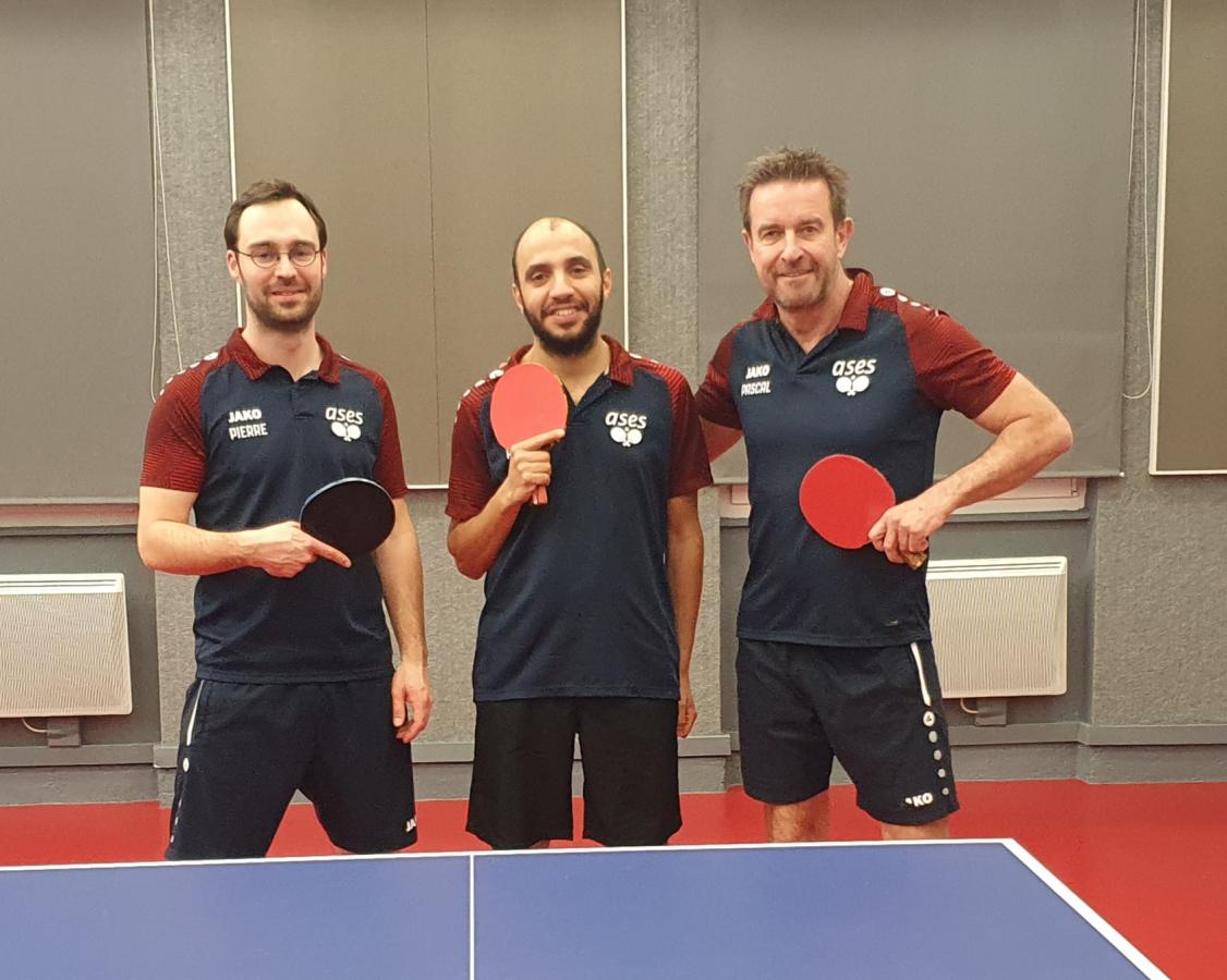 FSGT HONNEUR AMITIE LINGO 3 - ASES 1 SCORE 5-5 .L'équipe est Championne en division Honneur