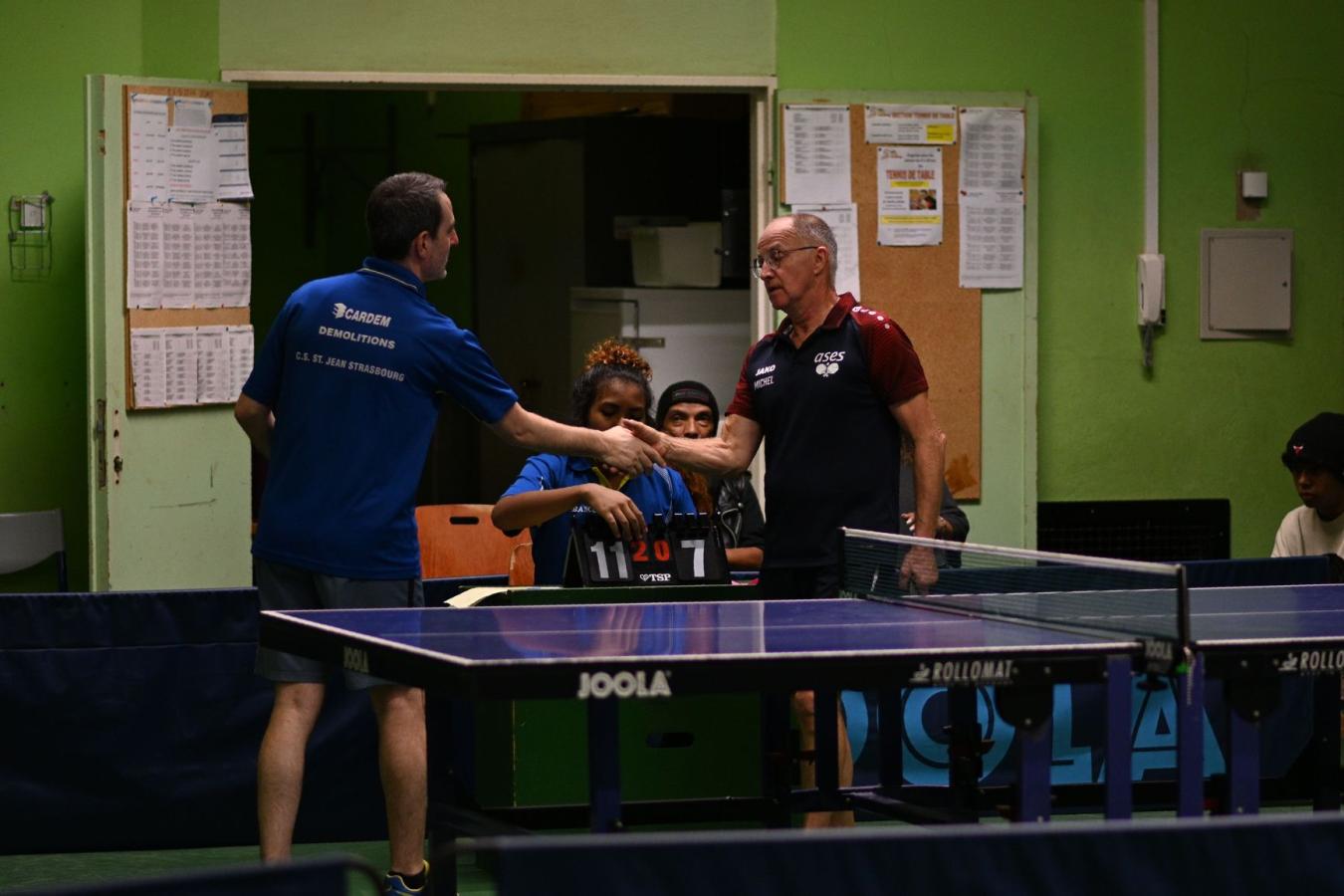 Belle victoire de l'équipe LGETT face au TT St Jean