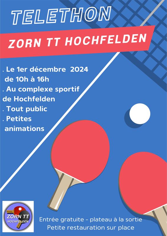 Animation téléthon à Hochfelden